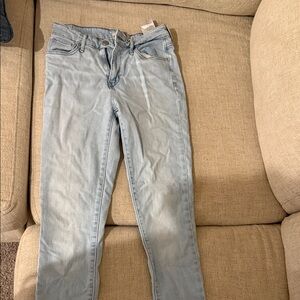 Levi's Women's Light Blue Skinny Jeans